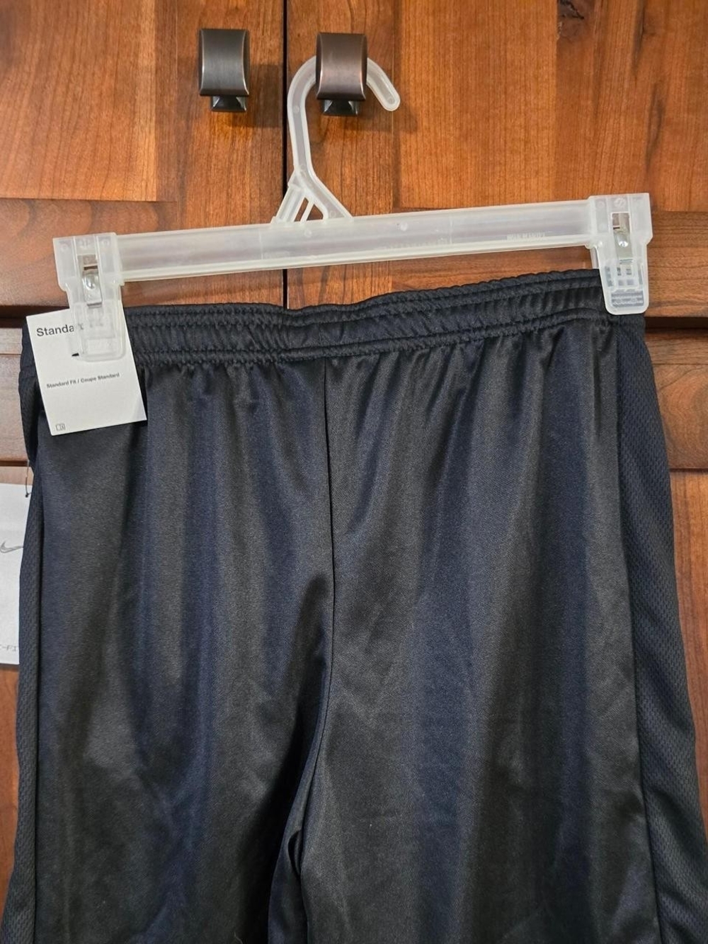 Nike Kids Black Mesh Athletic Shorts